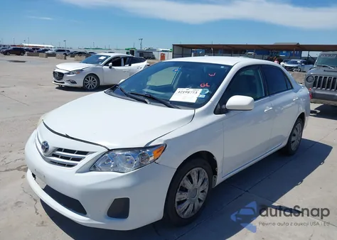 2013 Toyota Corolla Le z USA, uszkodzony, nr VIN JTDBU4EE1DJ116283